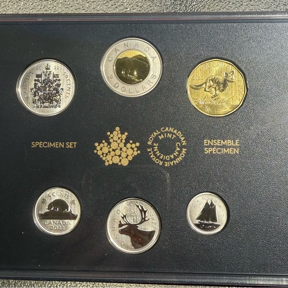 Canada Mint 2022 Specimen Set - Swift Fox